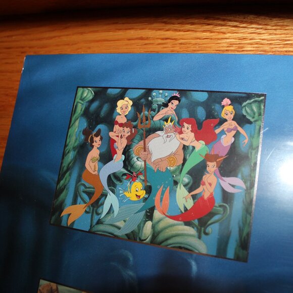 3/$28❤️new Disney's The Little Mermaid 4 x Lithographs in Portfolio For Framing - Picture 3 of 6